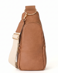 Nikki Sling | Saddle Vegan Leather Modern Everyday Bag