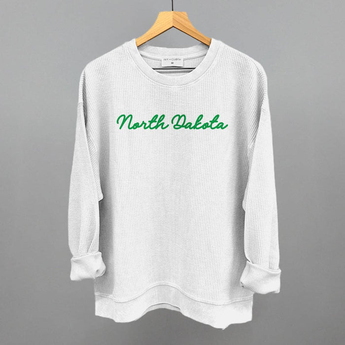 North Dakota Sweatshirt (Script Writing)