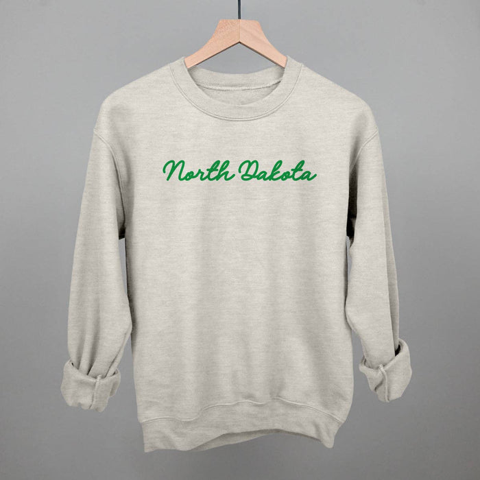 North Dakota Sweatshirt (Script Writing)