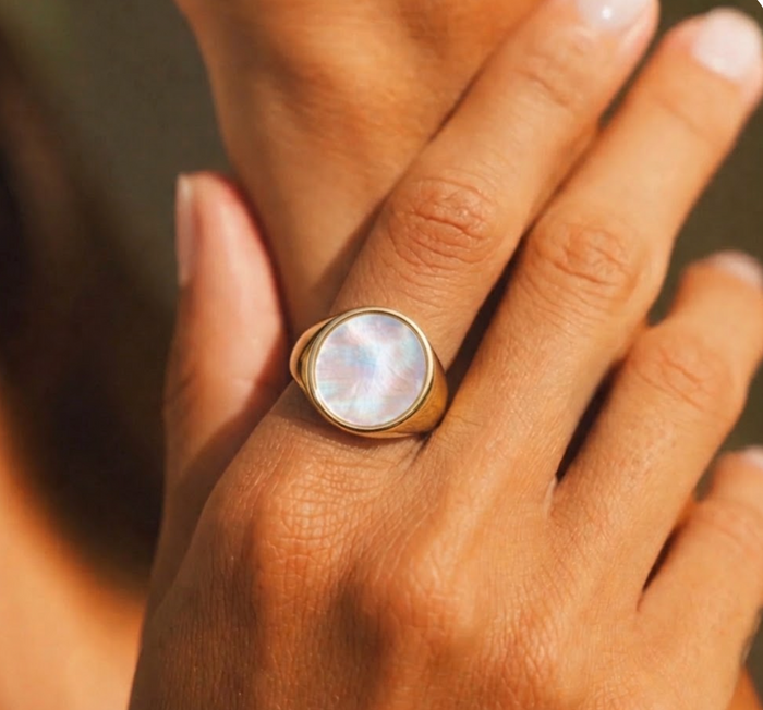 Oasis Pearl Ring