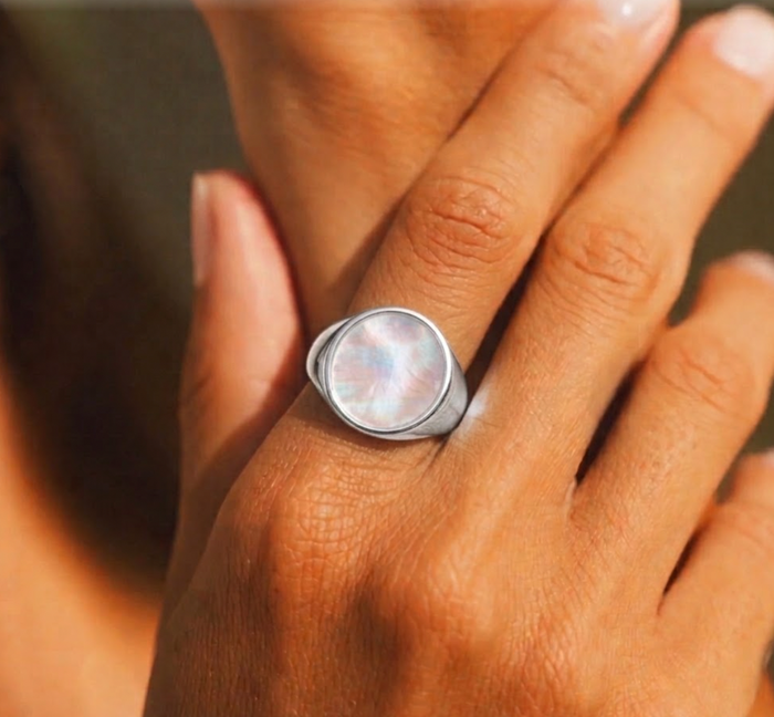 Oasis Pearl Ring