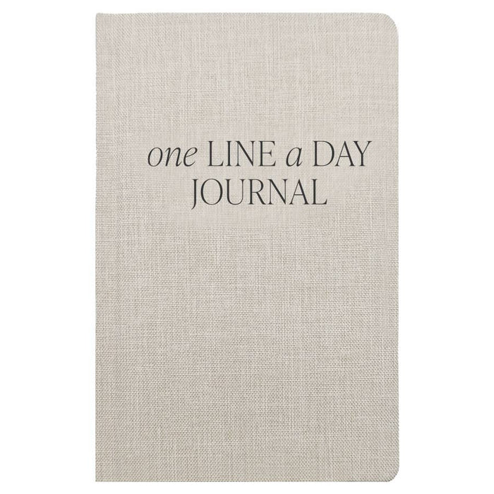 One Line A Day Fabric Journal