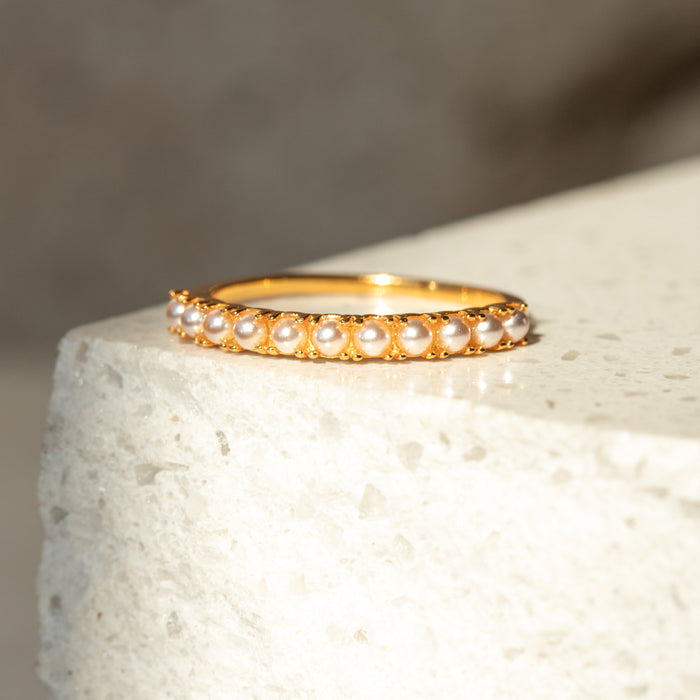 Pearl Eternity Ring