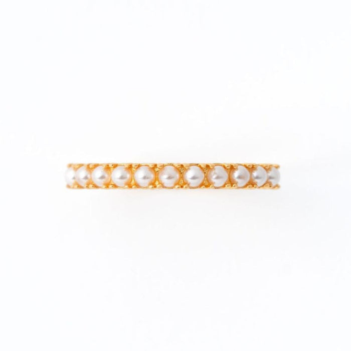 Pearl Eternity Ring