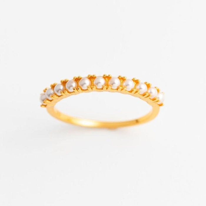 Pearl Eternity Ring