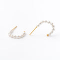 Pearl Hoop Earring