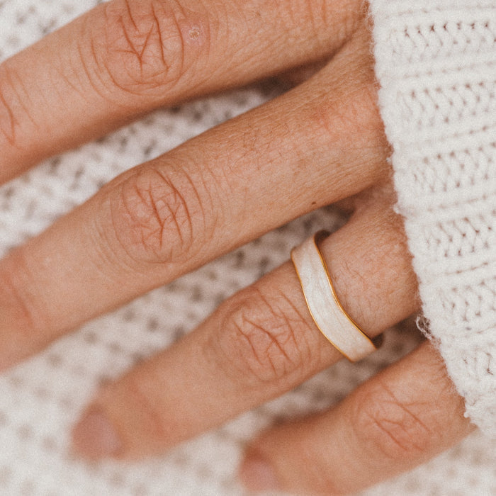 Pearl Wave Ring