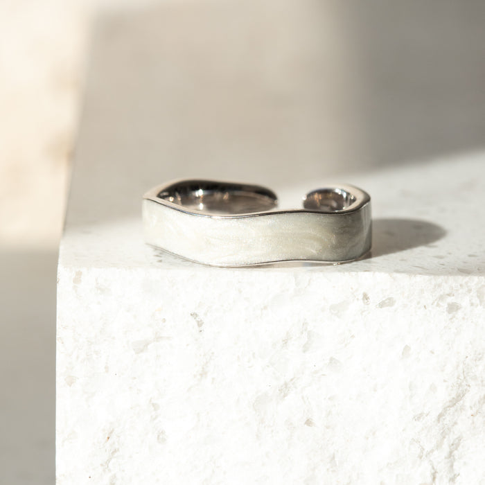 Pearl Wave Ring