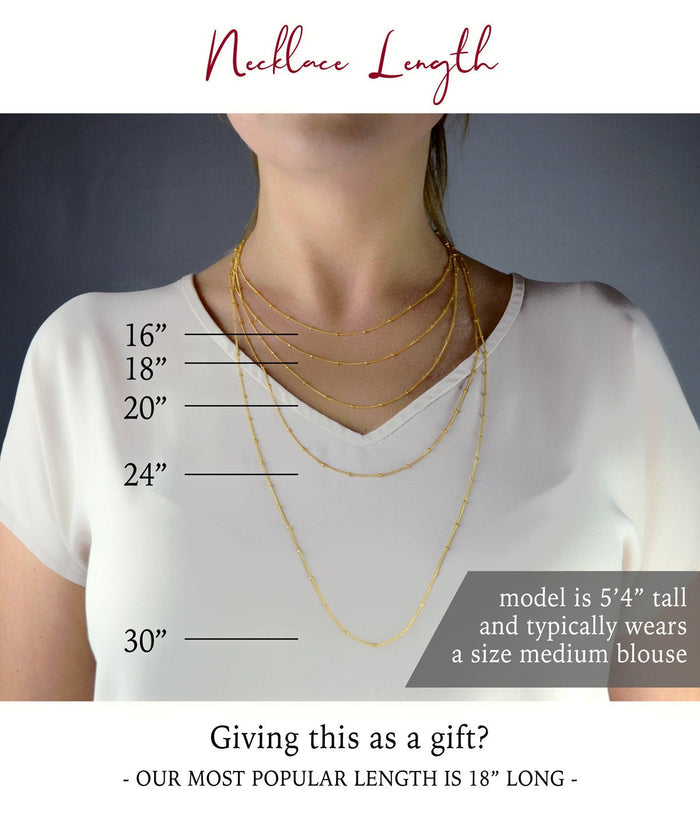 Personalized Name & Birthstone Necklace, Custom Name necklace