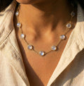 Personalized Taylor Swift Inspired Station Necklace 10mm
