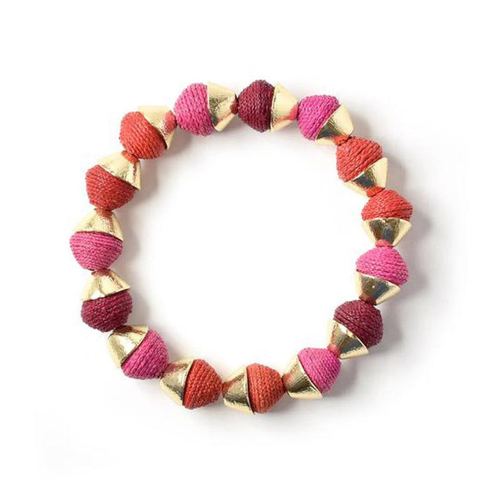 Raffia Statement Bracelet