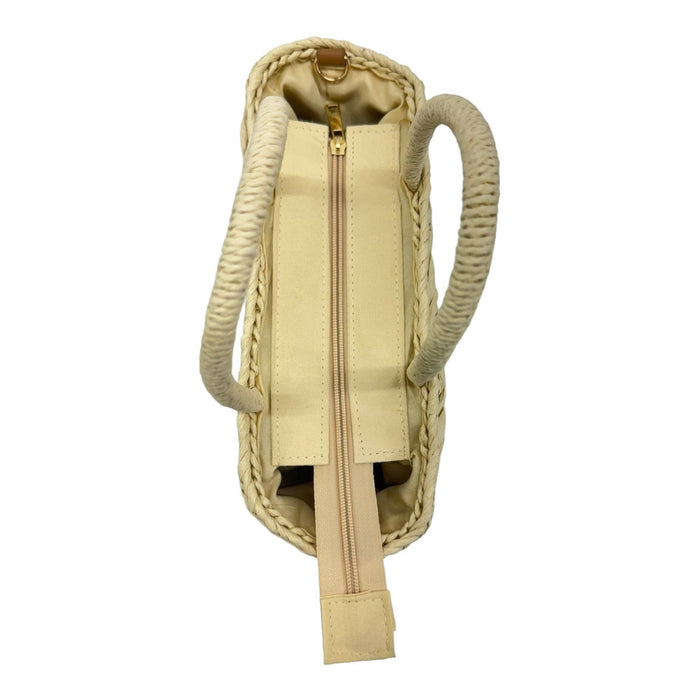 Rattan Beach Tote Shoulder Bag