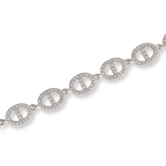 Rebekka 14K Gold Small Oval Link Bracelet