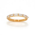 Rectangle CZ Stacking Ring