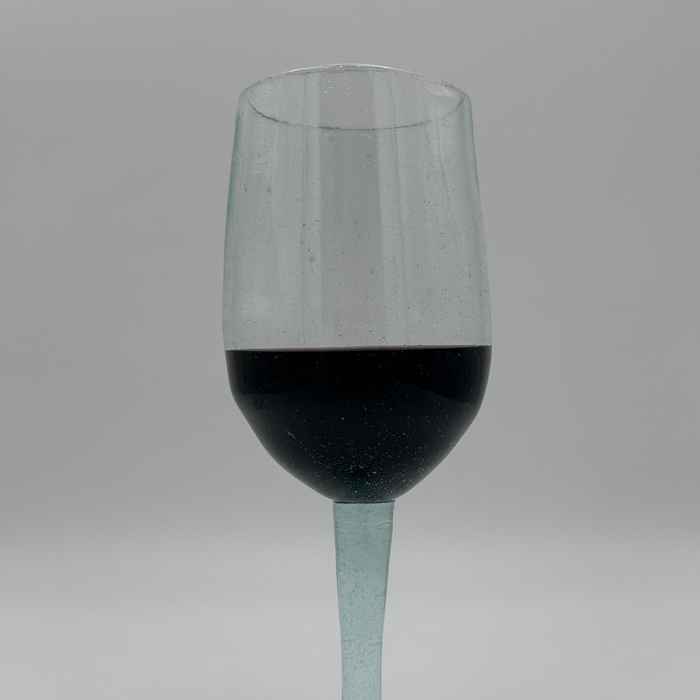 Recycled Red Wine Glass