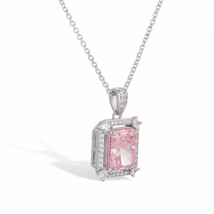 Renée Modern White Radiant Necklace