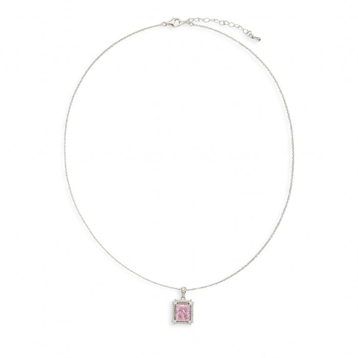 Renée Modern White Radiant Necklace
