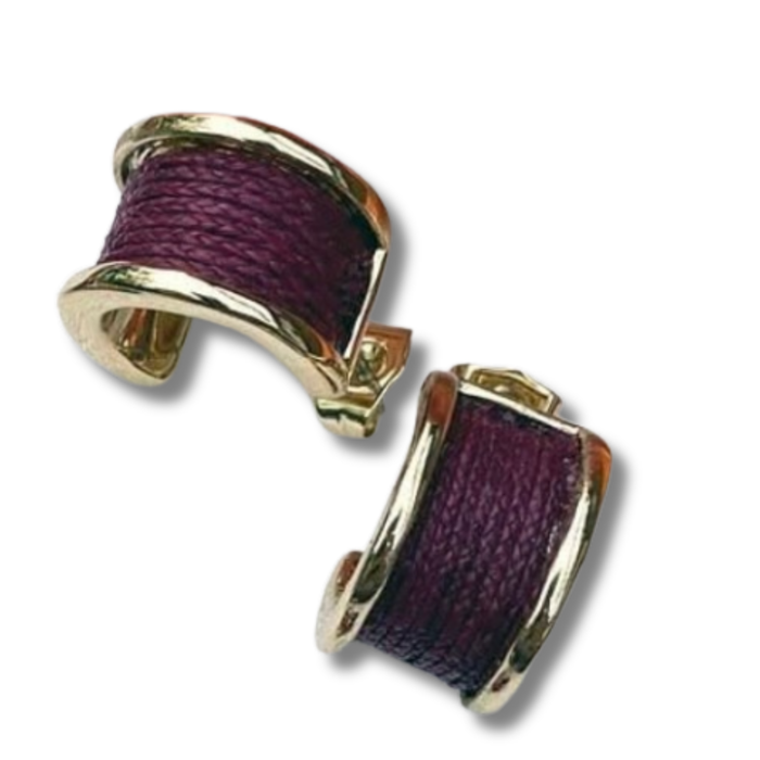 Rose Huggie Earring