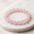 Rose Quartz 8mm Gemstone Bracelet