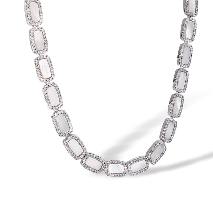 Samira 14K Gold Mother-of-Pearl Necklace