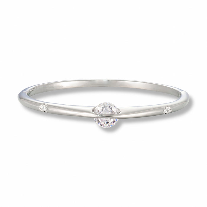 Sarah 14K Gold Round Bangle