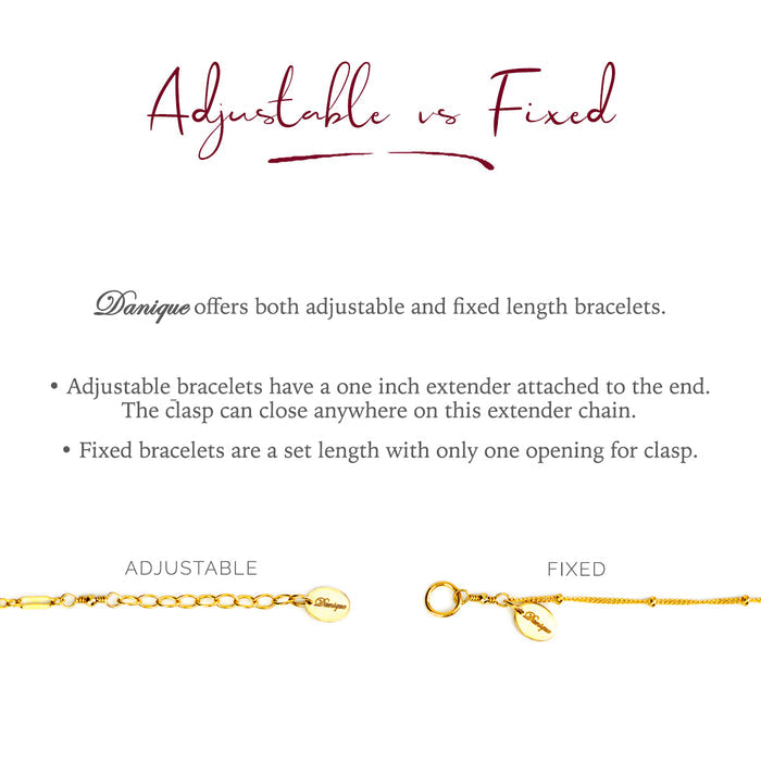 Simple Rolo Chain Bracelet in Gold, Rose Gold, or Silver
