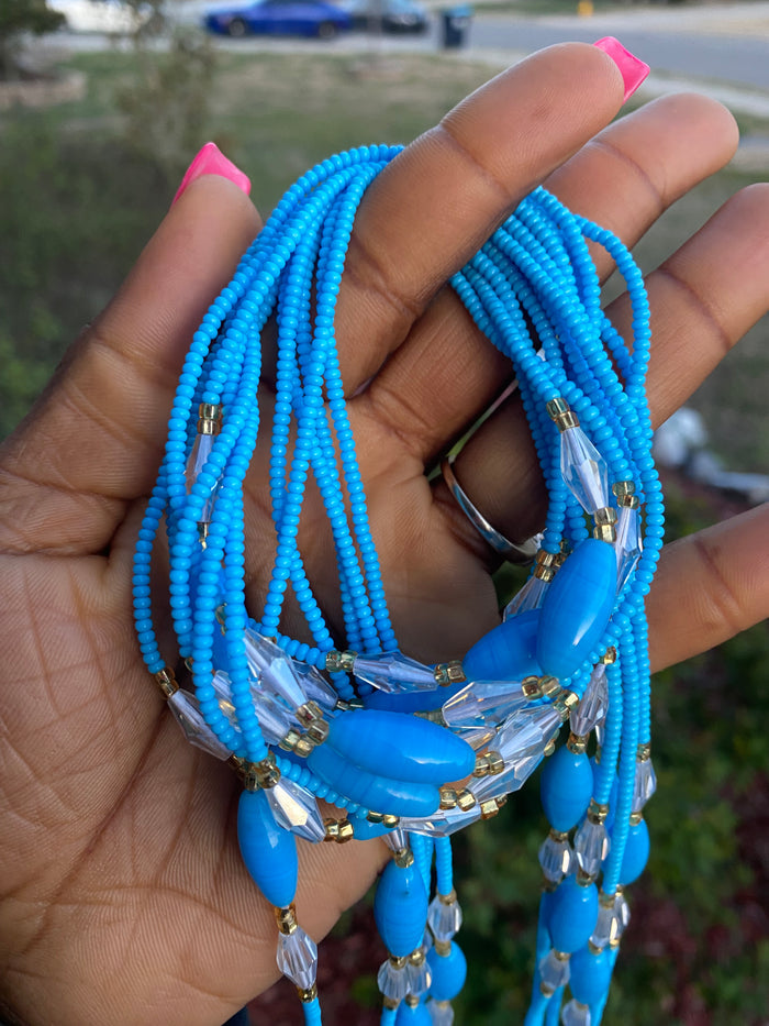 Sky Blue Waist Bead