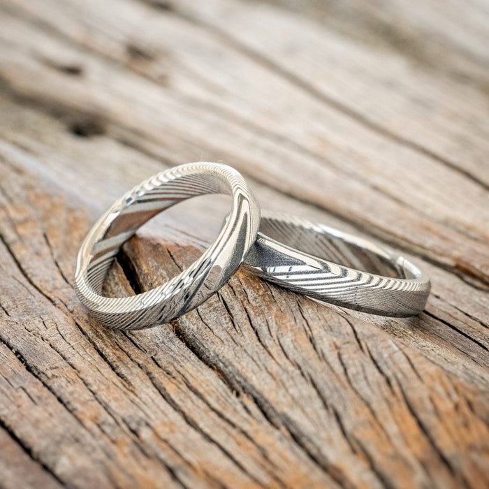 SOLID METAL MATCHING STACKING BANDS-1