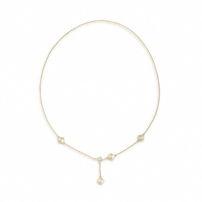 Souhait Feminine 18K Gold Trèfle Necklace