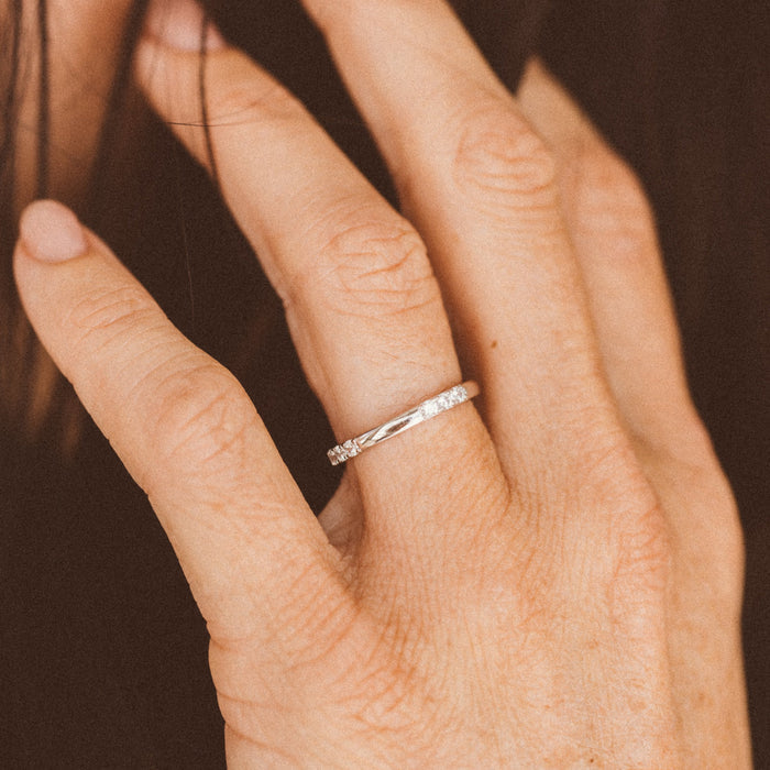 Spaced CZ Cluster Ring