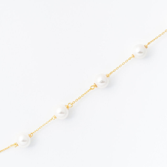 Spaced Pearl Bracelet