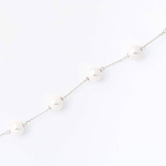 Spaced Pearl Bracelet