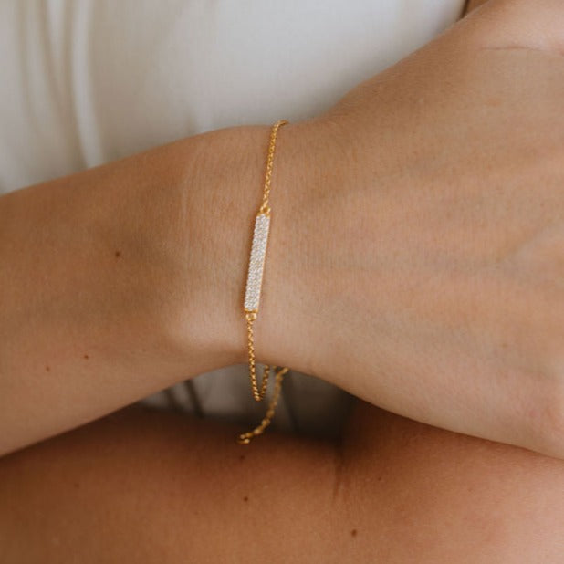 Studded Bar Bracelet