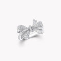 Stylisé White Butterfly Ring