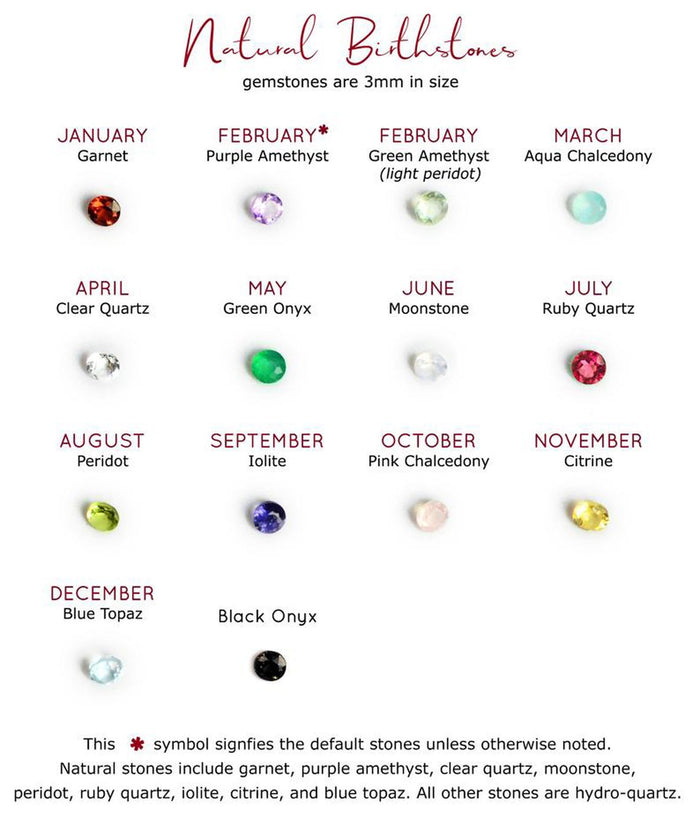 3mm birthstones natural birthstones gemstones for all months gemstone for each month