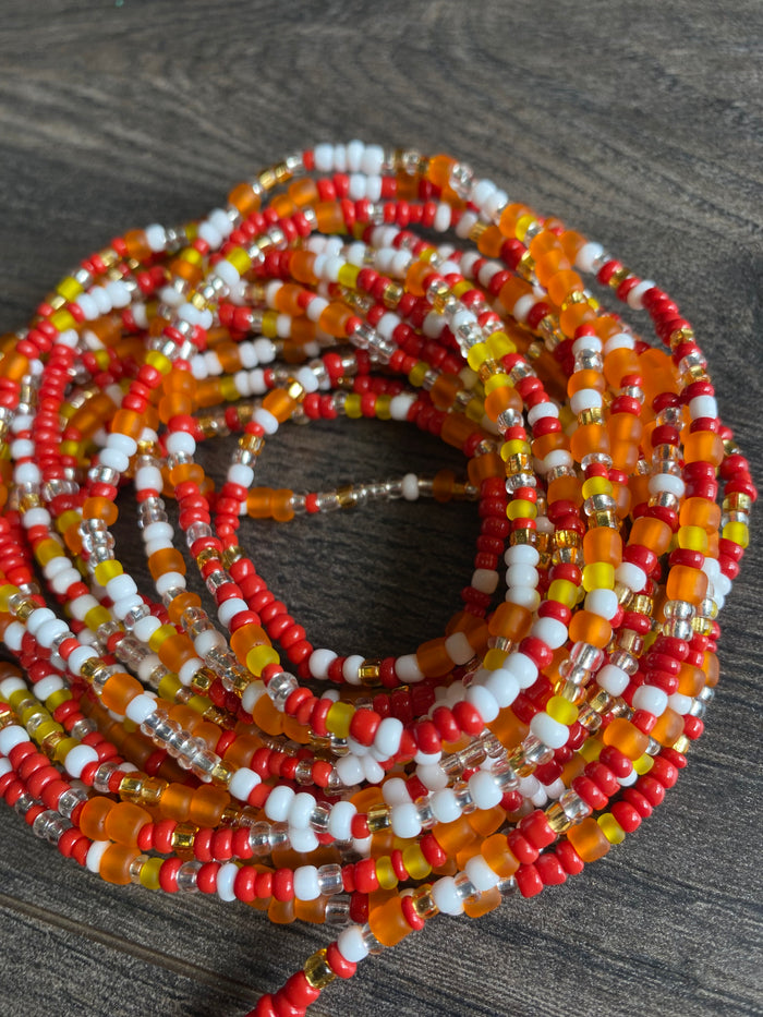 Sunrise Waist Bead – Handmade  Beads for Women | Faith-Inspired Body Jewelry