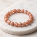 Sunstone 8mm Gemstone Bracelet