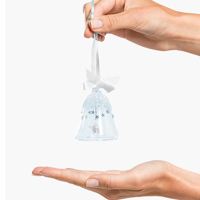 Swarovski 5545500 Small Crystal Star Bell Ornament – Holiday Decoration