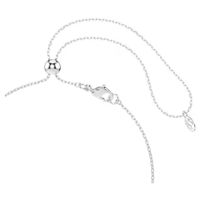 Swarovski Ariana Grande x Swarovski Y necklace Mixed cuts, Dragonfly, Multicolored, Rhodium plated 5749183