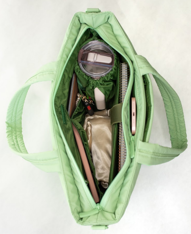 Tate Expandable Tote | Work, Travel and School Bag - Mojito