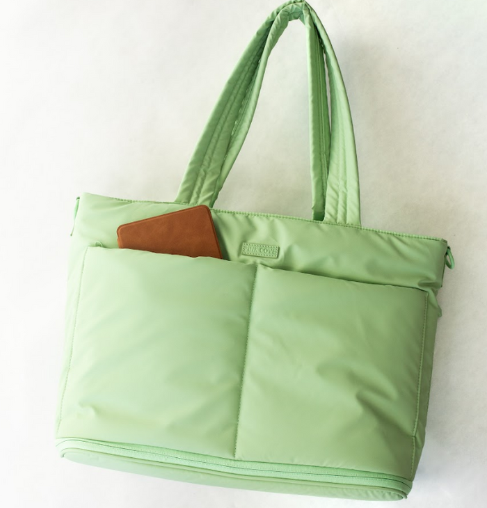 Tate Expandable Tote | Work, Travel and School Bag - Mojito