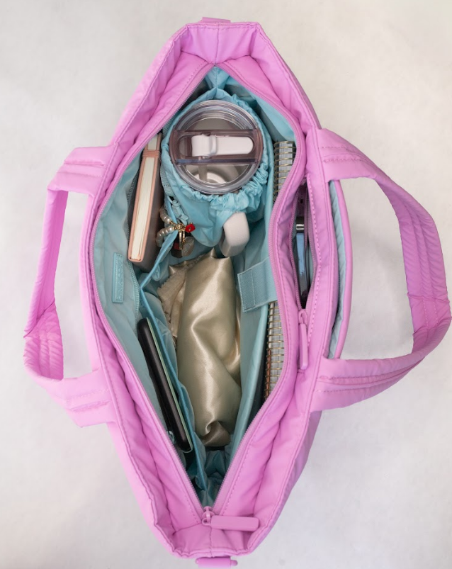 Tate Expandable Tote | Work, Travel and School Bag - Orchid
