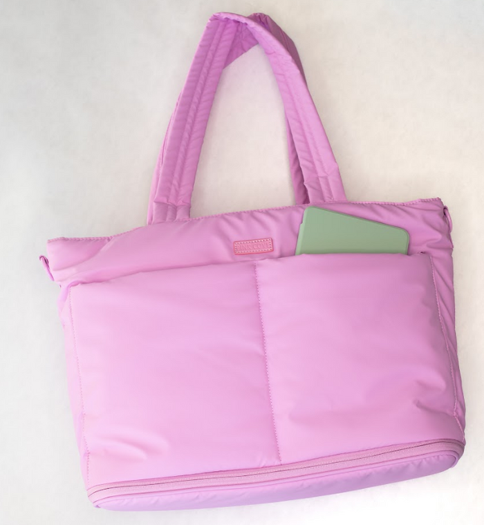 Tate Expandable Tote | Work, Travel and School Bag - Orchid