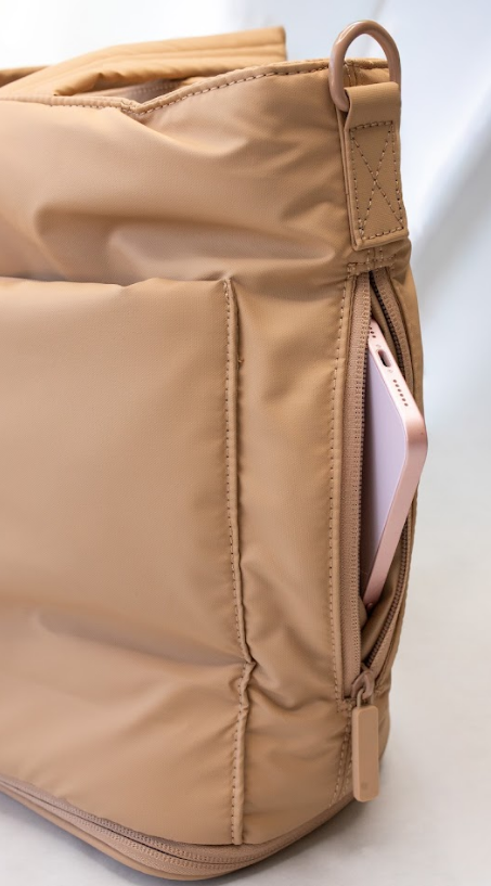 Tate Expandable Tote | Work, Travel and School Bag - Sand
