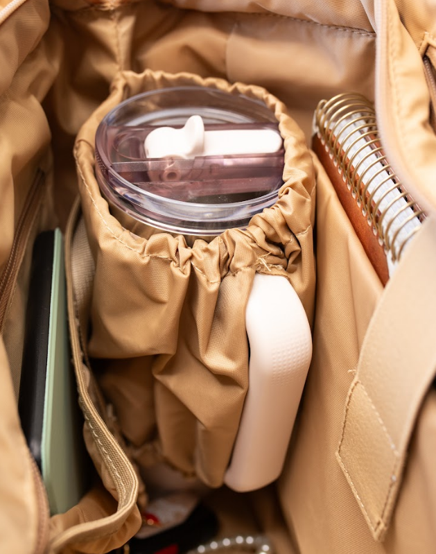 Tate Expandable Tote | Work, Travel and School Bag - Sand