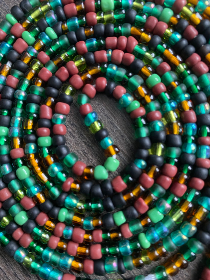 The Affluent Lady Waist Bead – Tie-On Belly Beads for Women | Elegant Handmade Jewelry