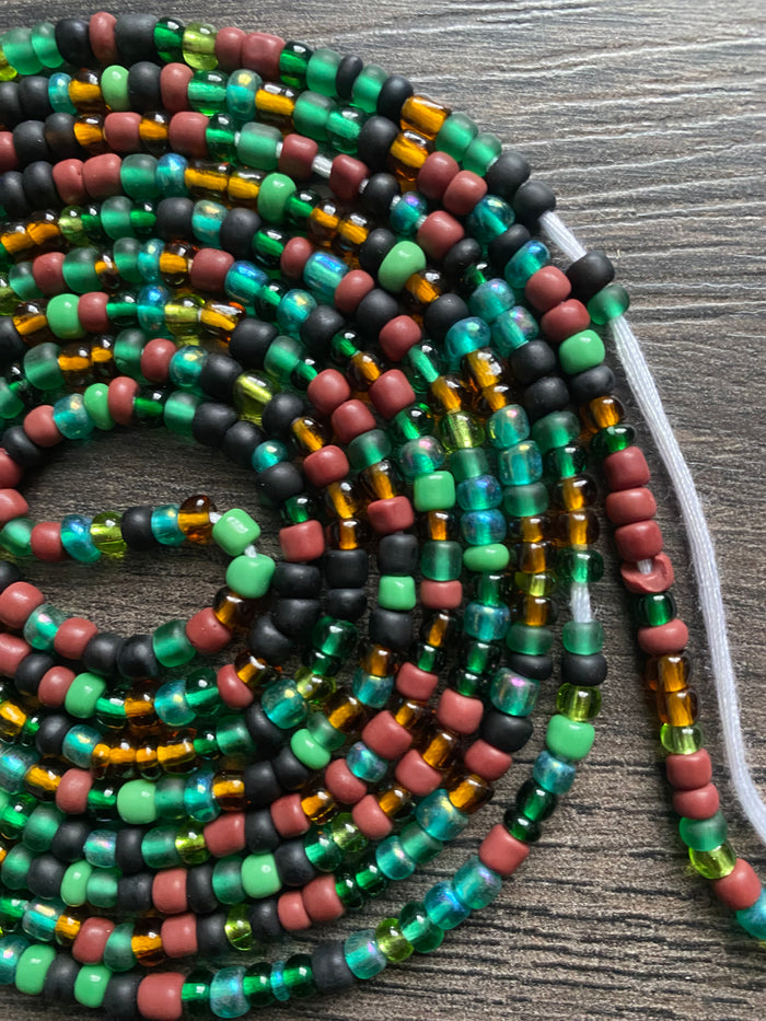 The Affluent Lady Waist Bead – Tie-On Belly Beads for Women | Elegant Handmade Jewelry