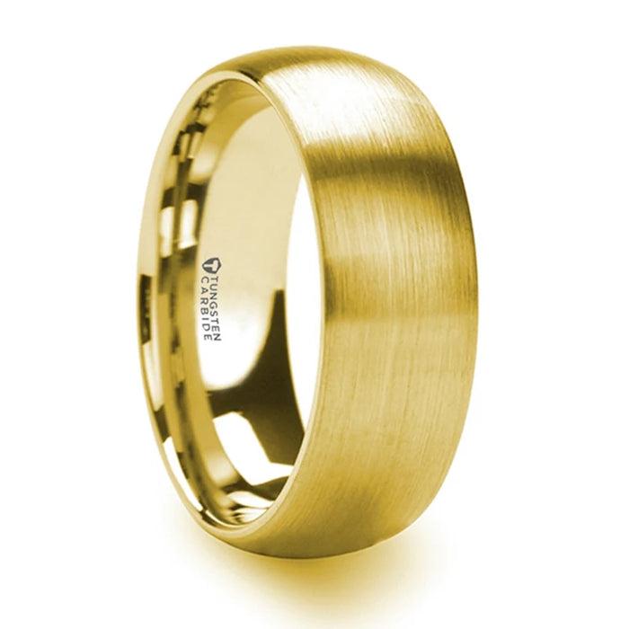 Thorsten TWD Miller Gold Plate Tungsten 8mm Band