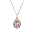 Tina Multicolor Teardrop Necklace