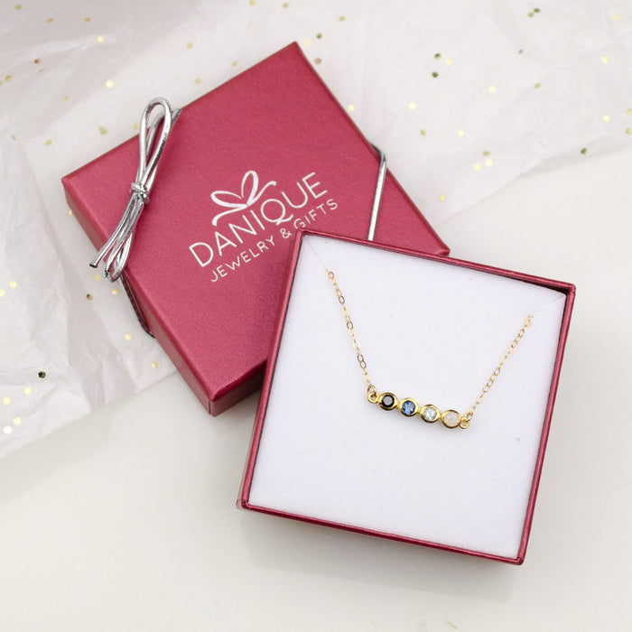 Gifting ready! Gift giving ready. Each piece will come packaged in our signature Danique Jewelry Gift box.